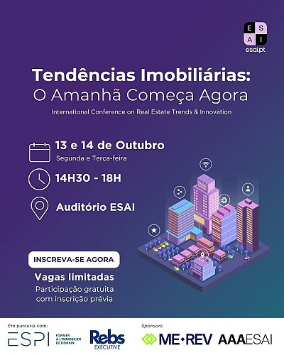 Conferência “Tendências Imobiliárias: Amanhã Começa Agora