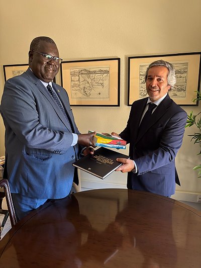 Visita do Embaixador da Guiné-Bissau em Portugal